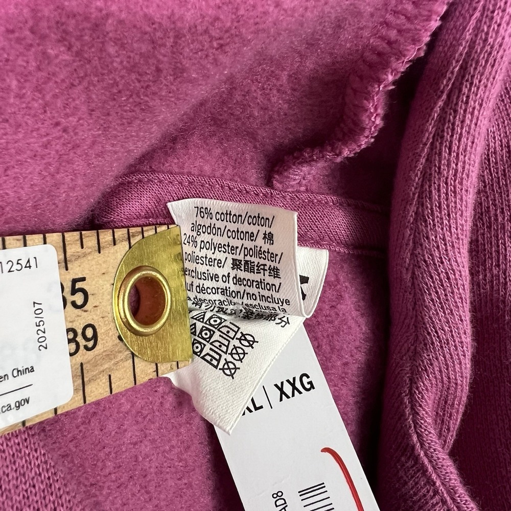 Victoria's Secret PINK Zip Up Hoodie NWT P Logo Size XXL - Picture 10 of 10